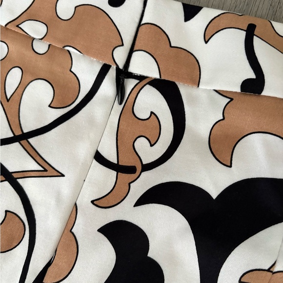 Elliott Lauren Black and Brown Patterned Skirt - Picture 6 of 7